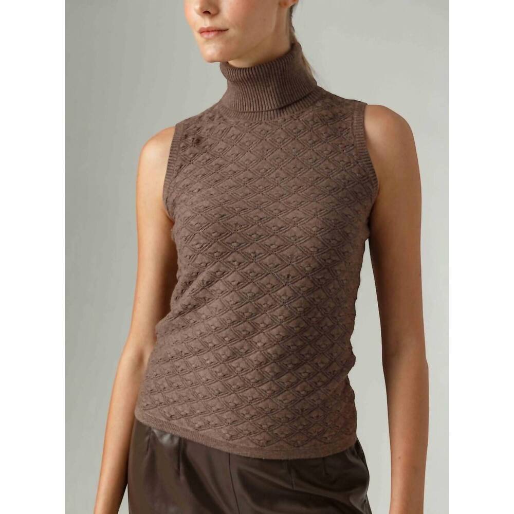 NEW SUNDAYS roscoe tank in carob